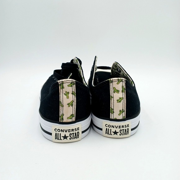 Converse Shoes Mens 8.5 Womens 10.5 Chuck Taylor All Star Low Top Sneakers Black